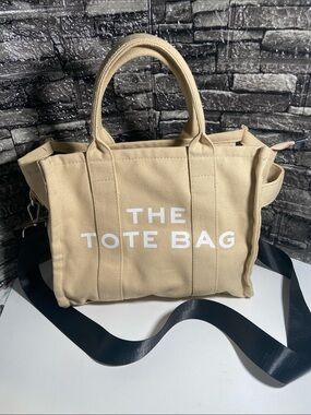 Minimalist Canvas Tote Bag NWOT